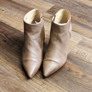 Ankle booties kitten heel